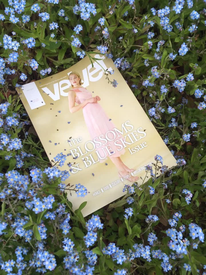 Read the full article on page 23 of Velvet Magazine’s May Edition, ‘Blossoms and Blue Skies’.