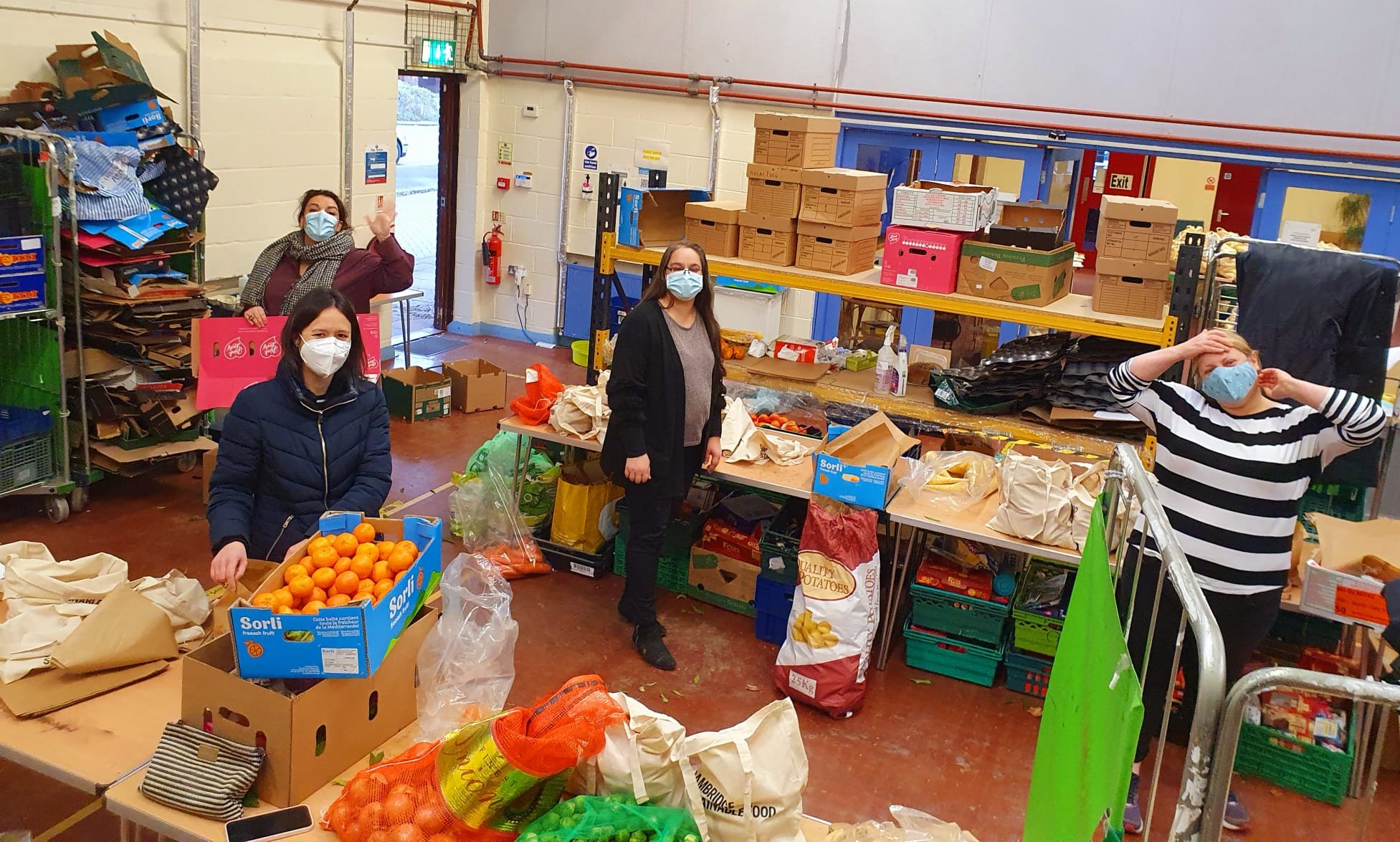 Regular Food Sorting Volunteers 