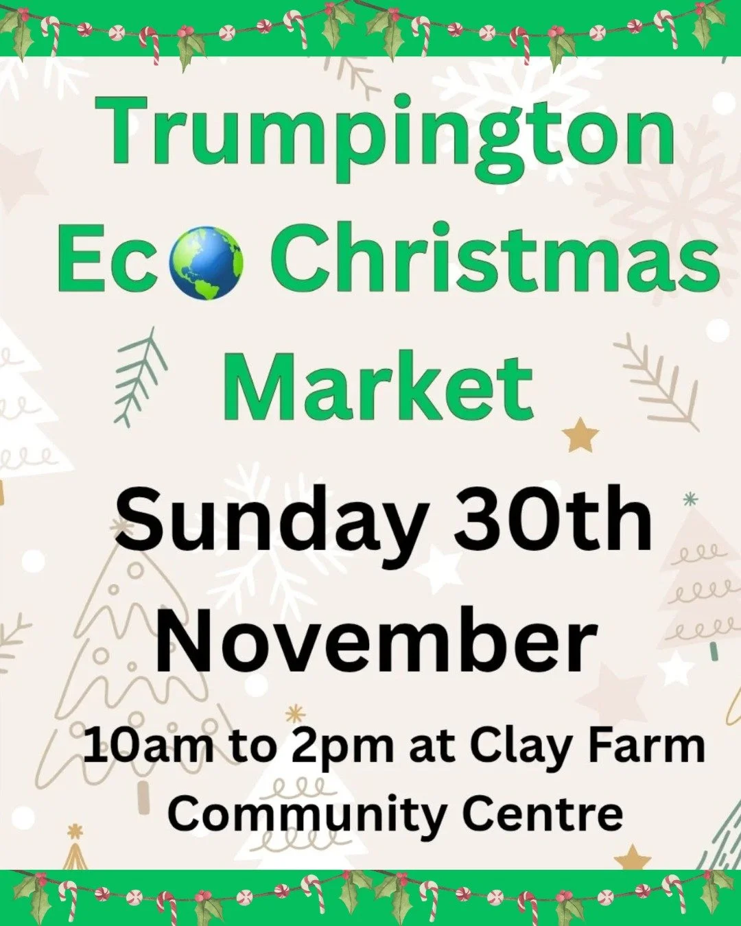 Come find us at this planet-friendly festive event organised by the fabulous Trumpington Eco Christmas team @trumpington.eco.christmas 🎄🎅

We'll be serving hot vegetarian food made from upcycled surplus ingredients, as well as hot drinks and cakes 