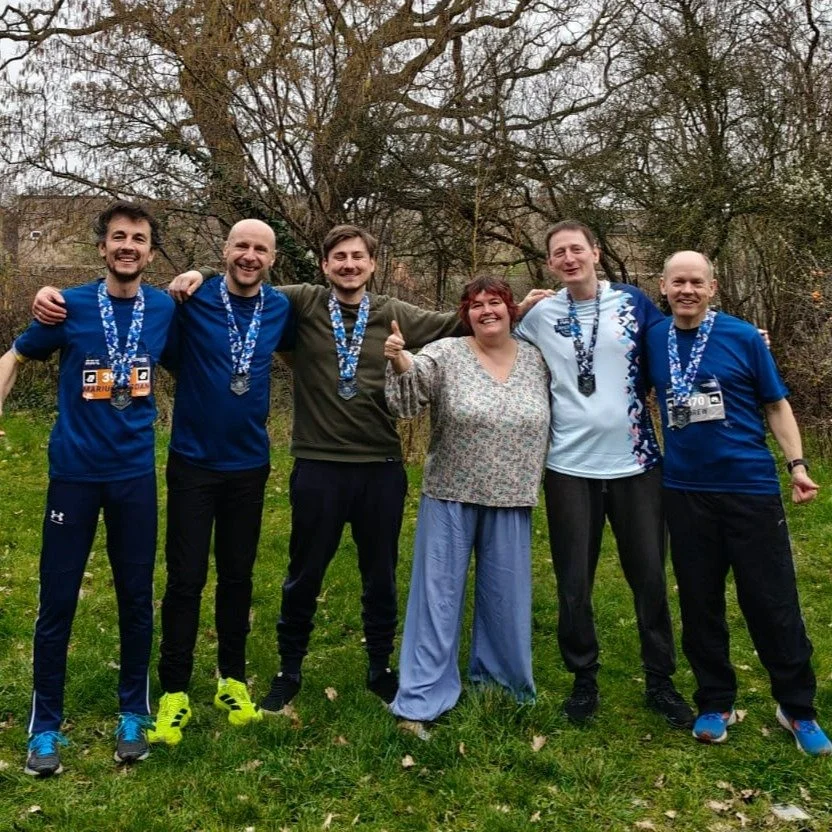 A huge huge thank you and congratulations to our team of runners who completed the Cambridge Half yesterday - for several of whom it was their first half marathon!! We're very grateful for their efforts and between them they've raised almost &pound;4