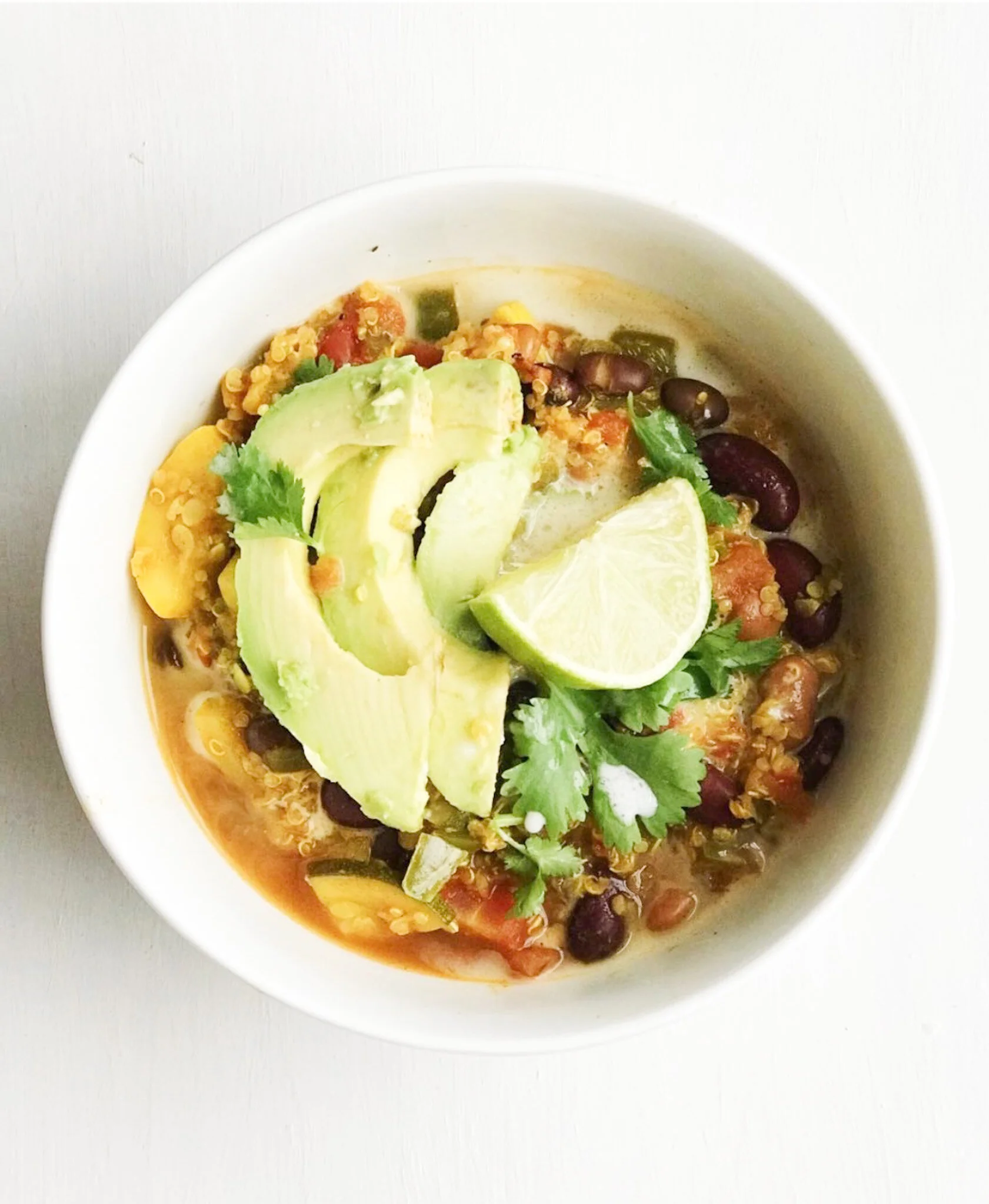 Zesty Black Bean Chili