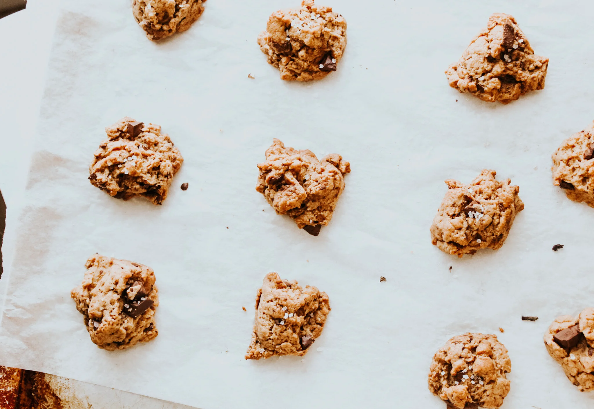 Olive Oil Dark Chocolate Chip Cookies