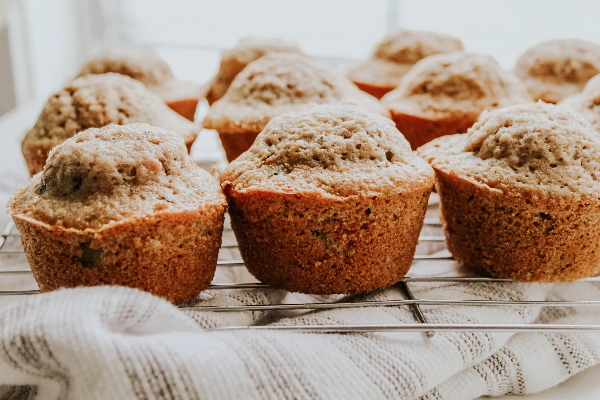 Strawberry Zucchini Muffins and Bread