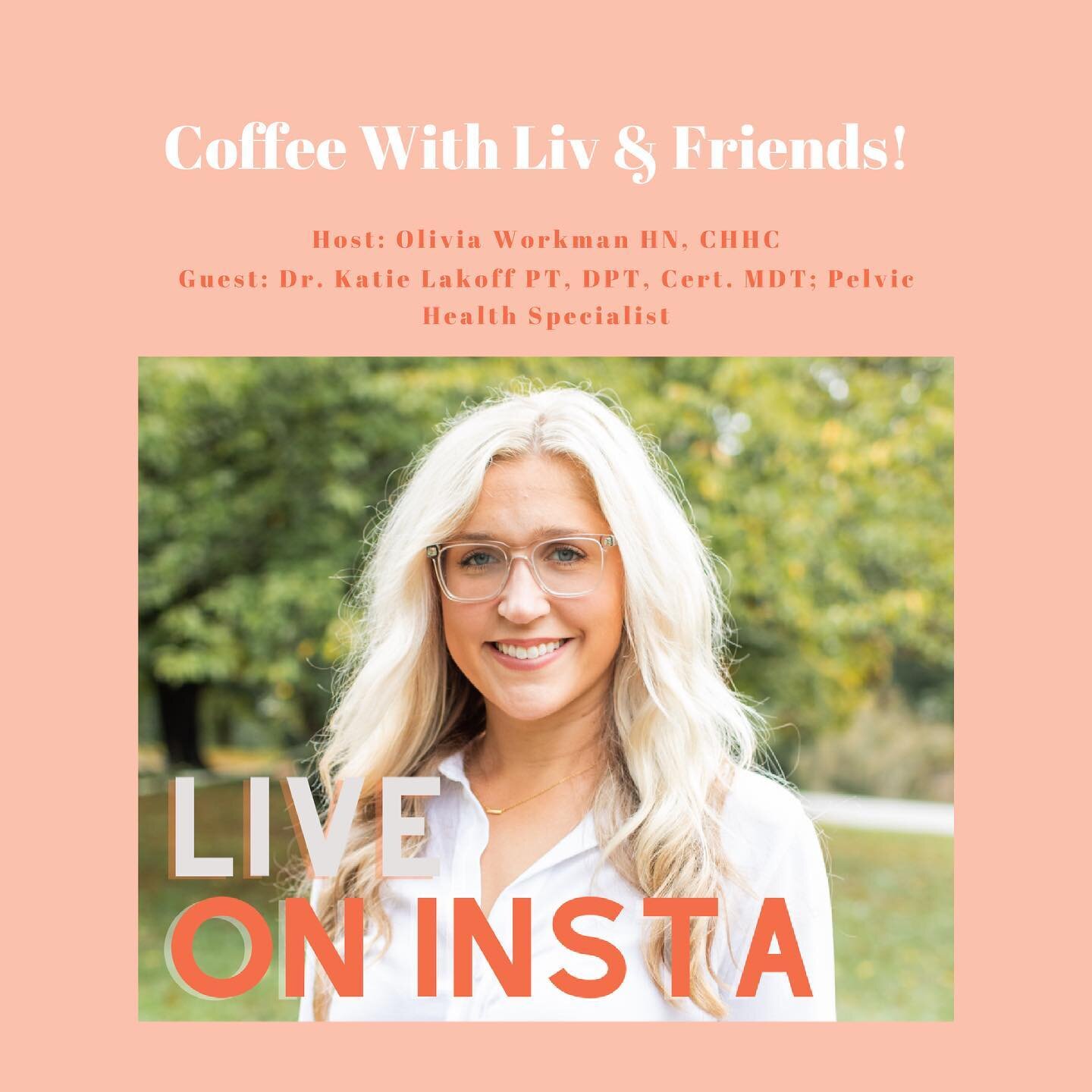 Ladies, did you know your pelvic floor is crucial to your core strength??? 

I am adding a monthly coffee and friends ☕️👯&zwj;♀️ live chat HERE where I will be hosting some of my talented #nashville friends who are changing other women lives by usin