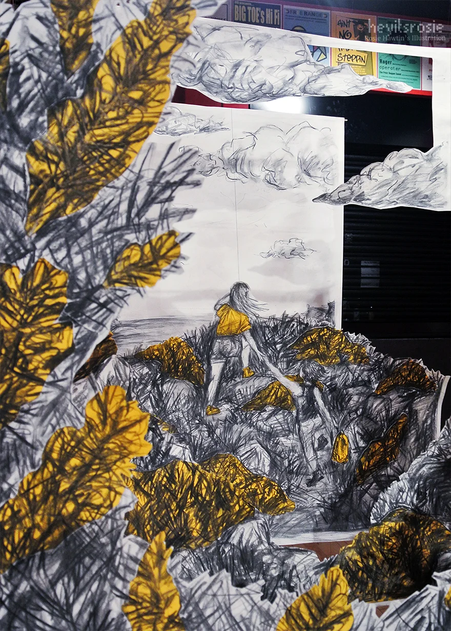 Gorse Tunnel Book Installation