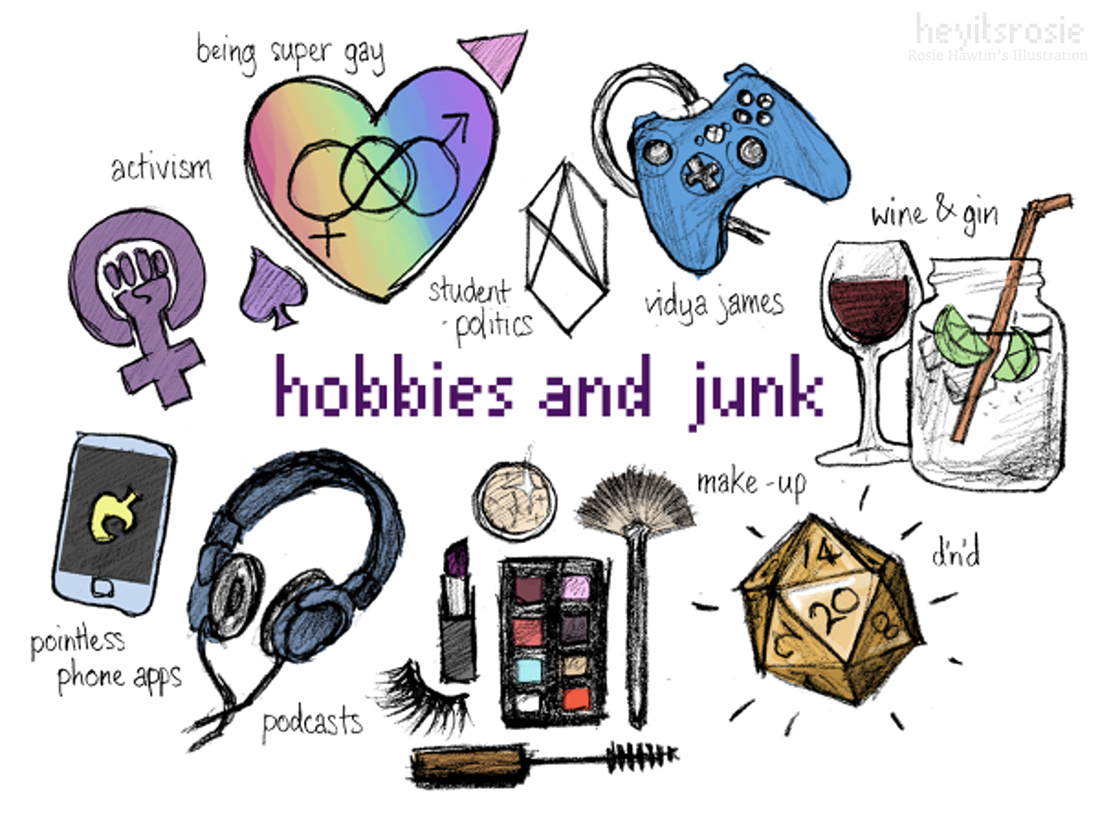 Hobbies Presentation Slide