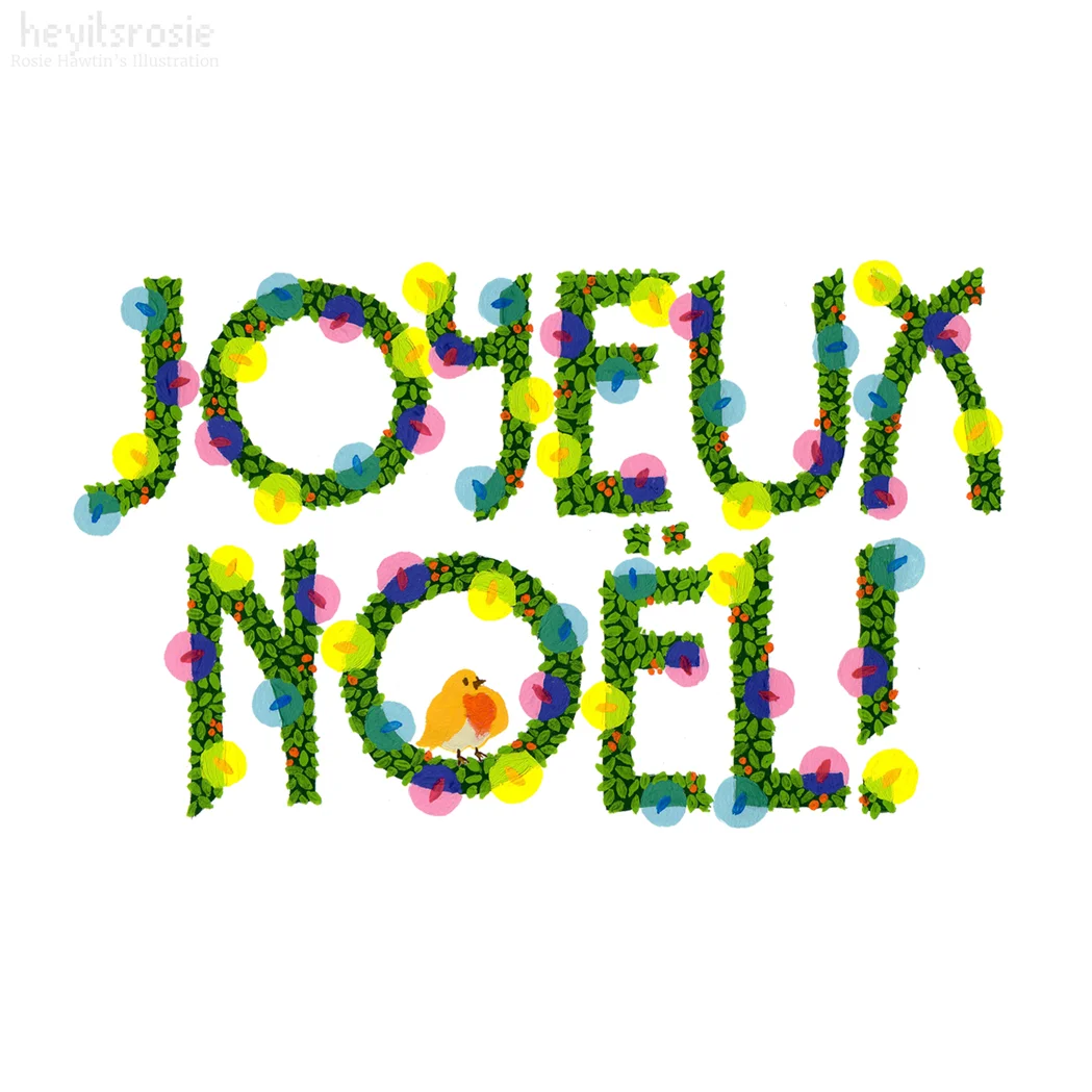 Joyeux Noel Card