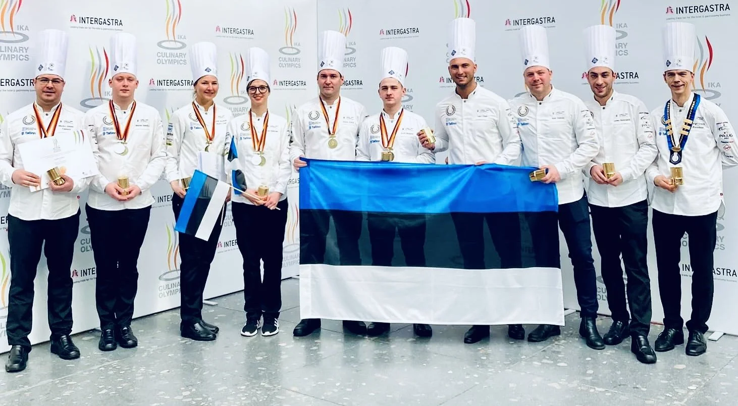 Eesti võistkond võitis kokkade olümpial hõbe - ja pronksmedalid!