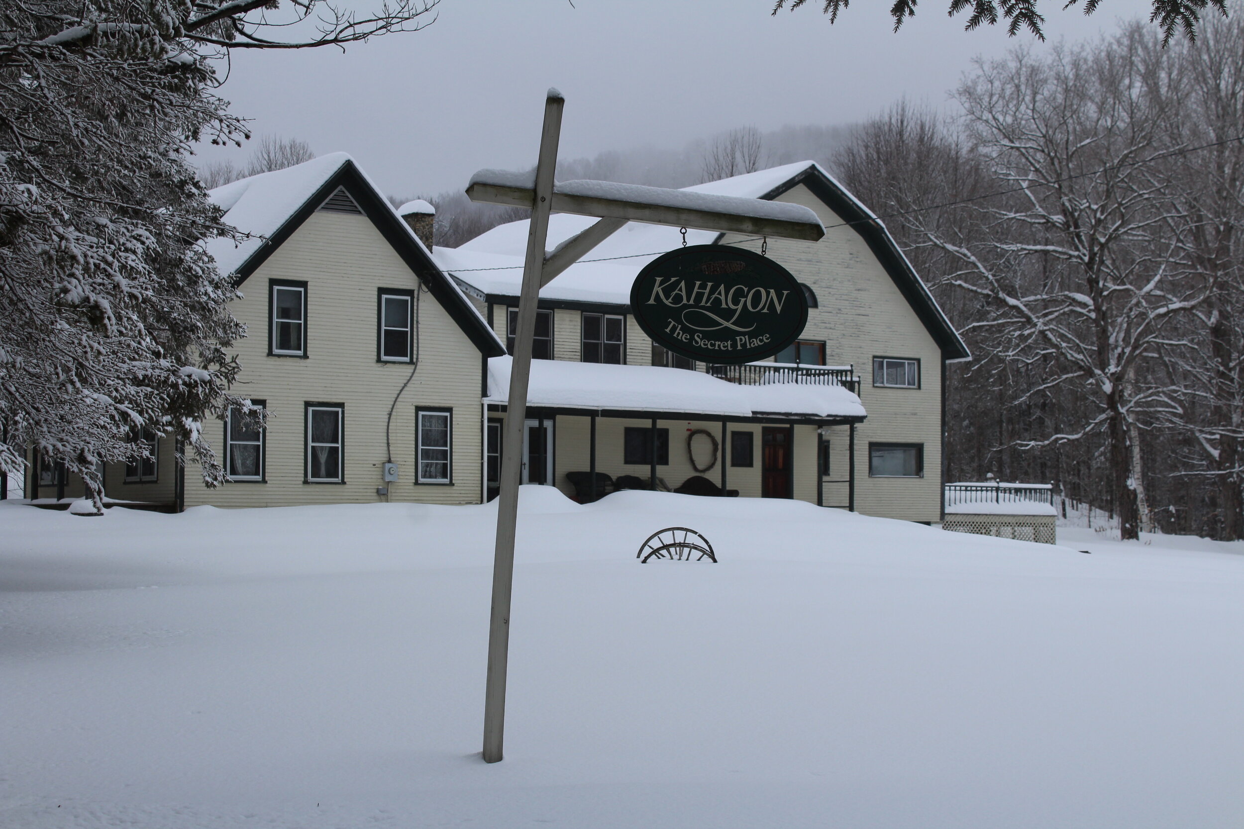 Kahagon Farmhouse Winter