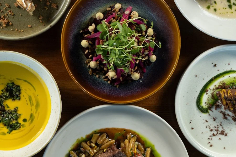 Dining at The Bison Restaurant in Banff