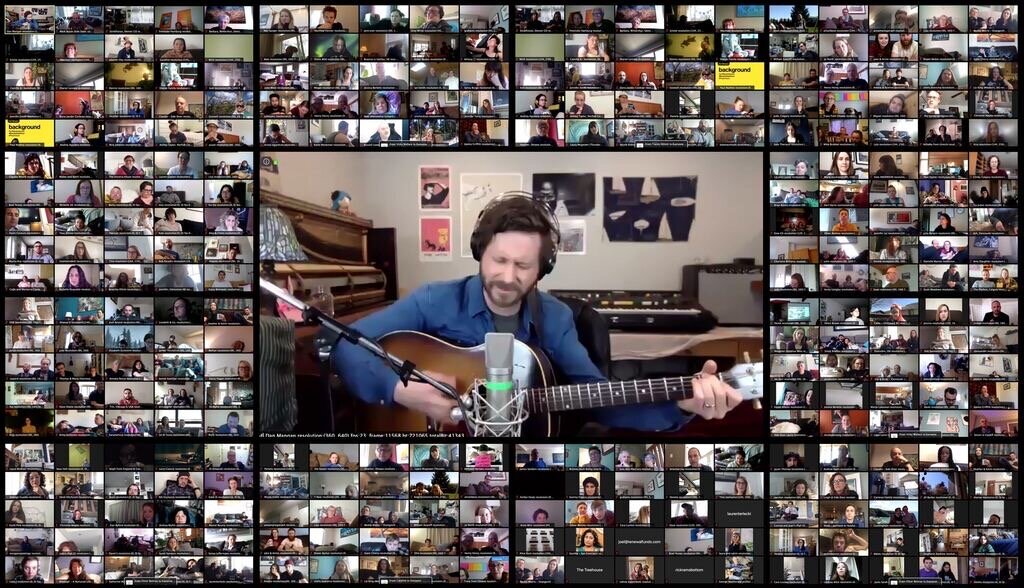 Dan Mangan and guests - created by Mark Busse