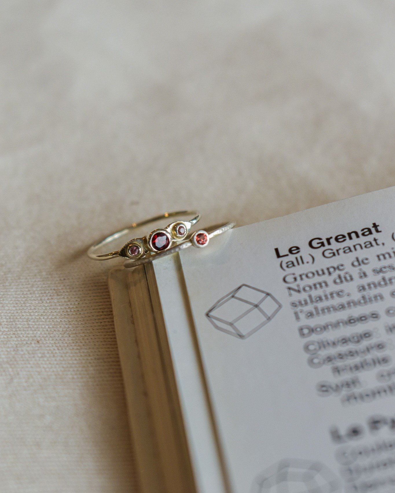 Il n'est pas trop tard pour vous faire d&eacute;couvrir la pierre de naissance de janvier, le grenat !

Sa teinte rouge Bordeaux rappelle la couleur des graines de grenades, et lui a ainsi donn&eacute; son nom. Toutefois, il est possible de trouver d