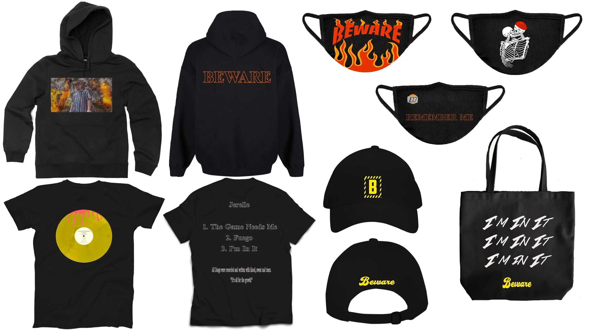 BRAND NEW BEWARE CLOTHING DROP