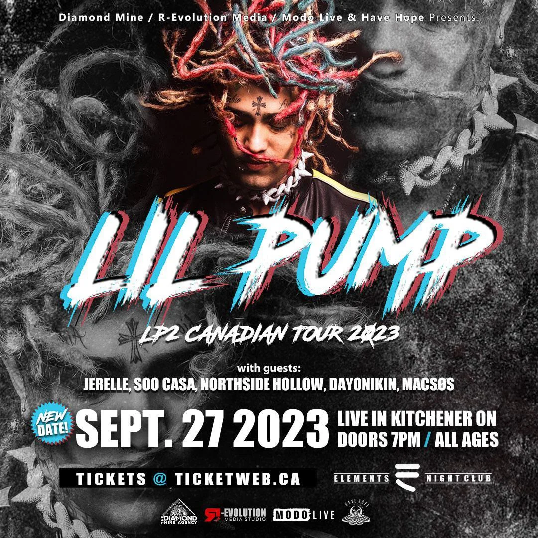 JERELLE HAS BEEN ADDED TO SUPPORT FOR LIL PUMP ON SEPTEMBER 27th!!!
