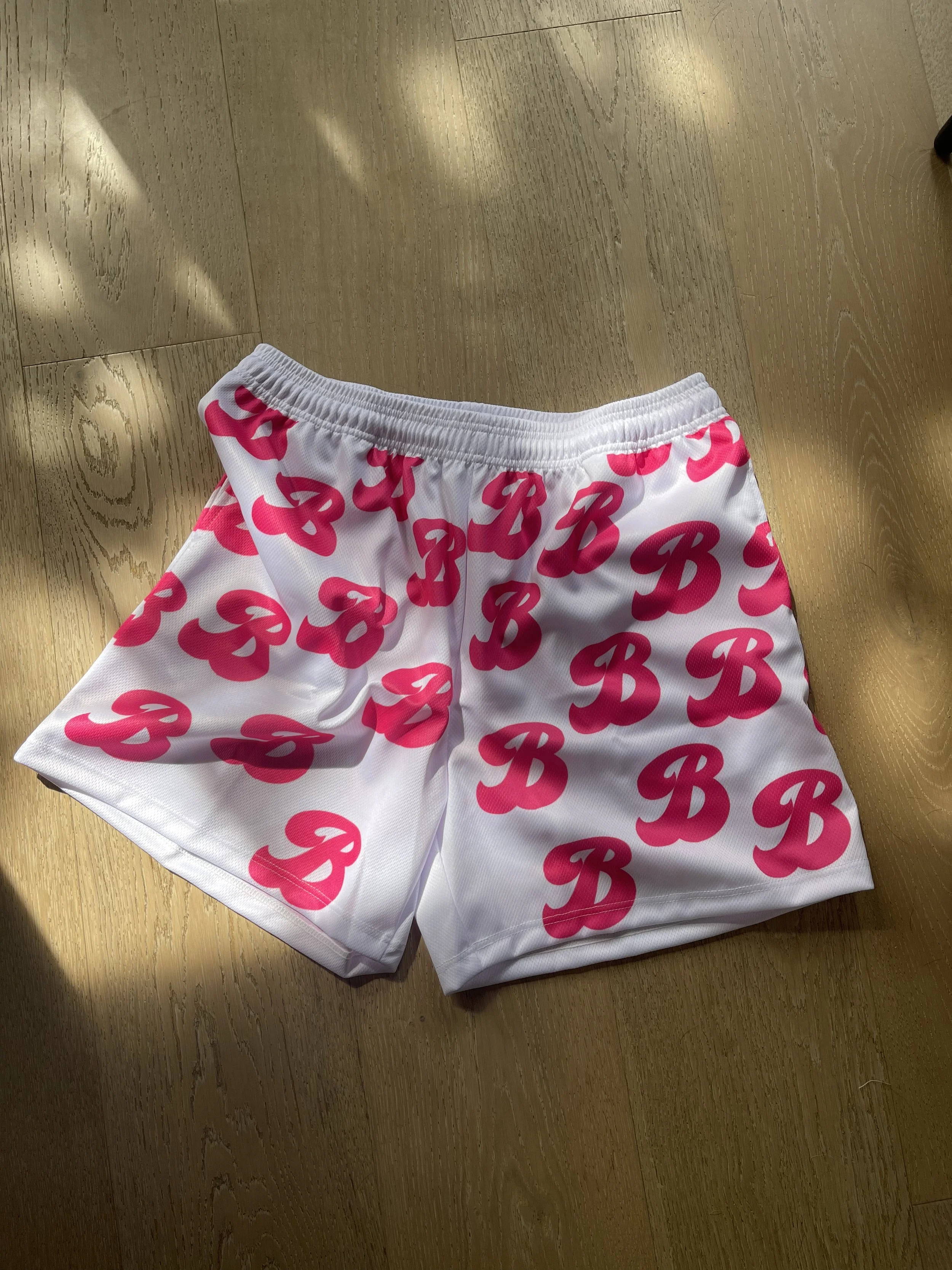 DUSTY PINK V2 MESH SHORTS