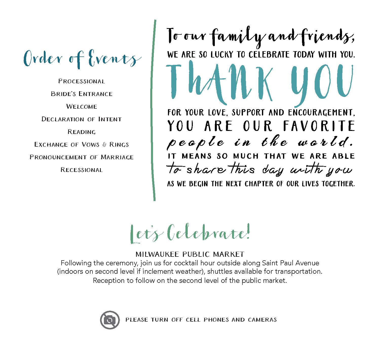 Ceremony Card Back