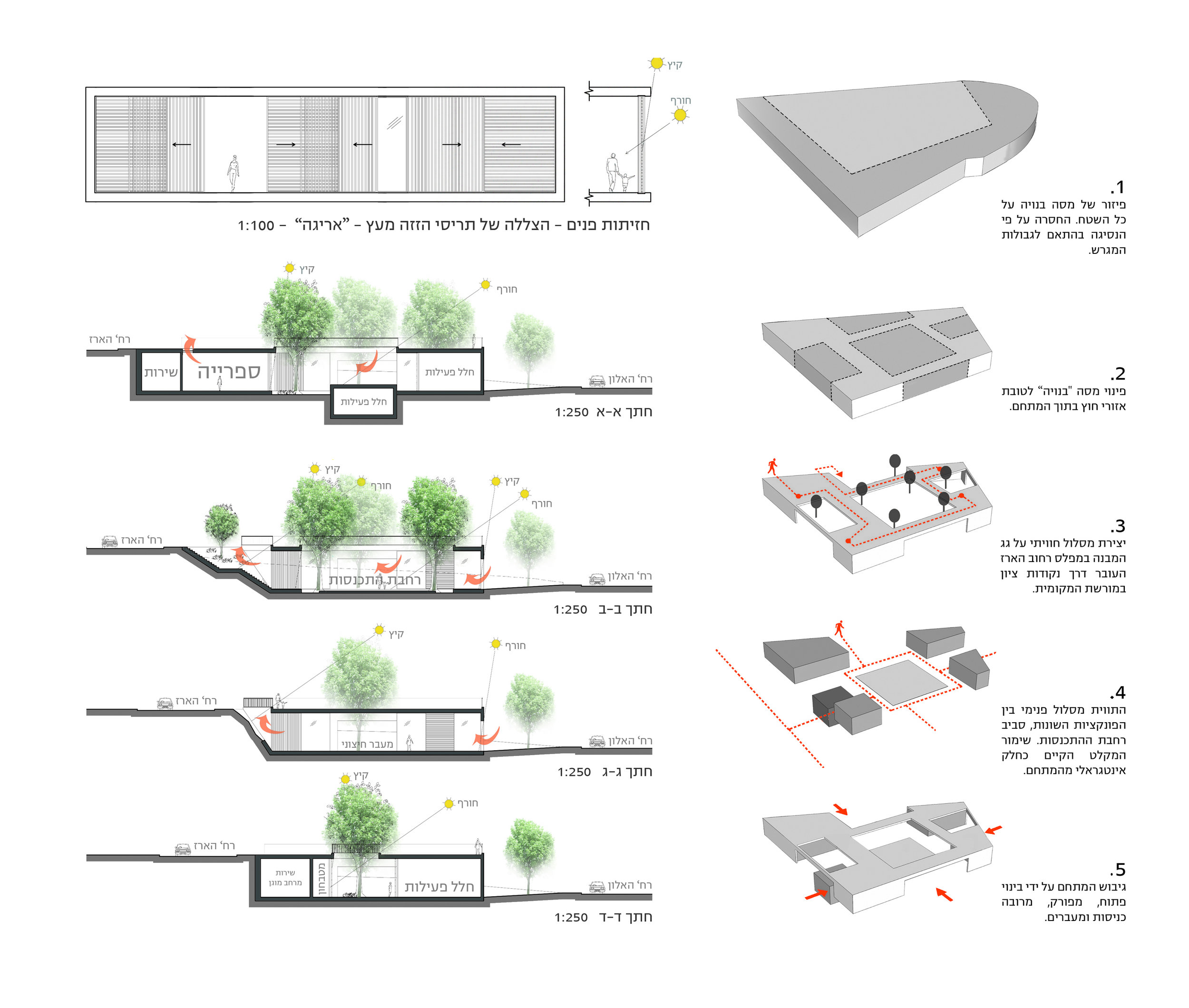   Yad Lebanim Center, Ramat Yishai 2012 - Competition – Honorable mention  In collaboration with Arch. Esty Ilgaev&nbsp;   