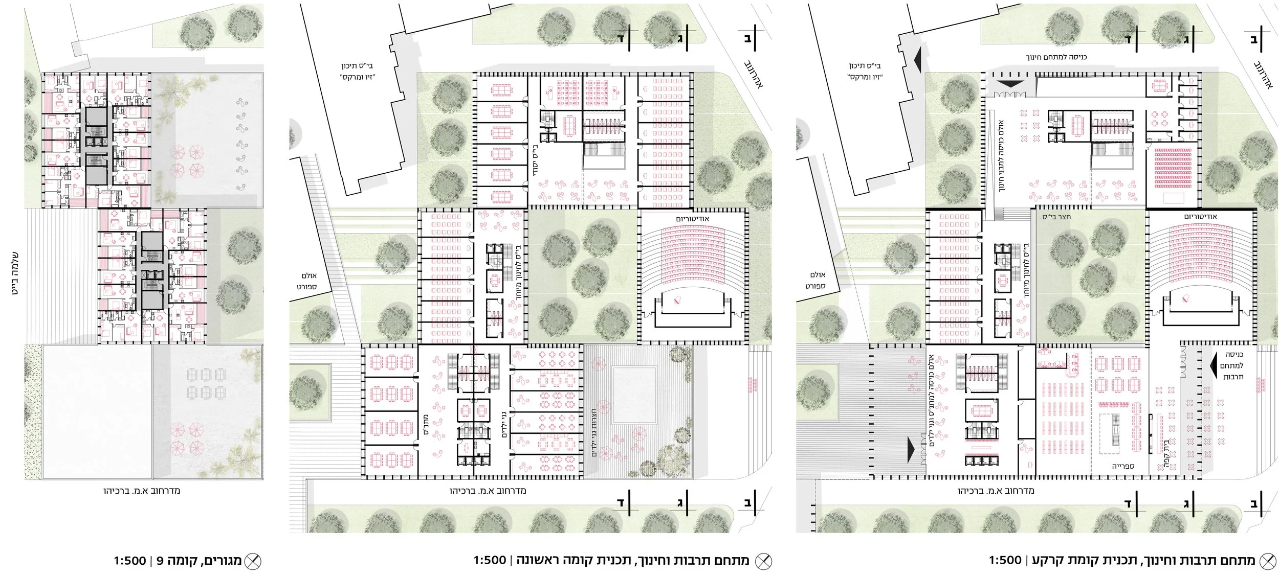  Ziv Centere in Beit HaKerem, Jerusalem   Competition Entry 