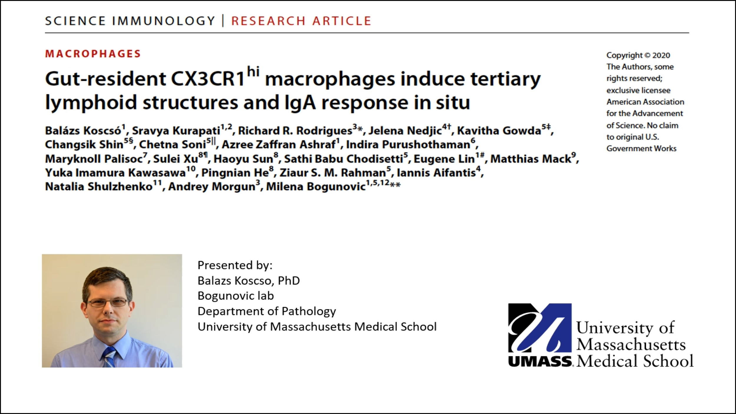 Gut-resident CX3CR1 hi macrophages induce tertiary lymphoid structures and IgA response in situ