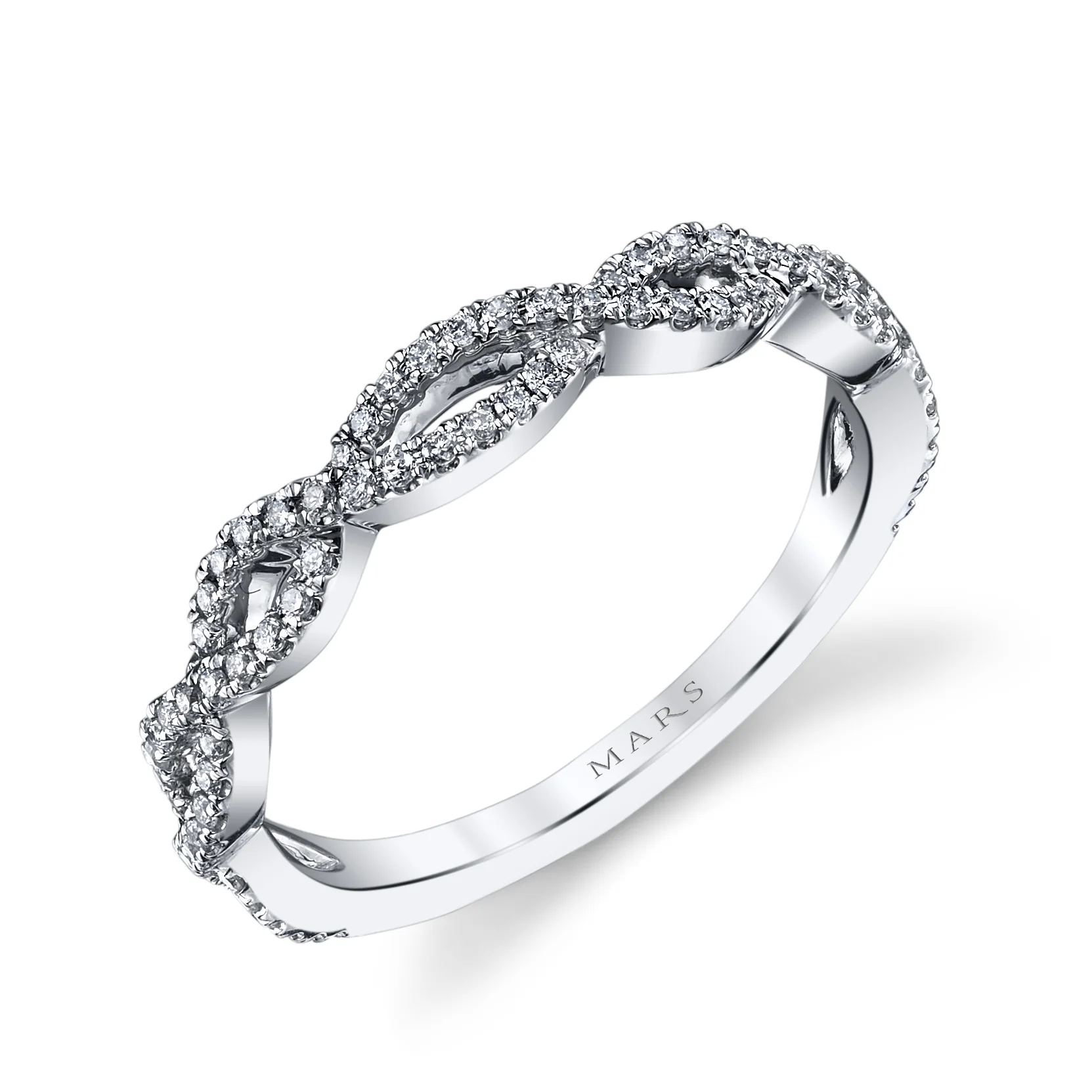 Mars Fine Jewelry Diamond Wedding Band