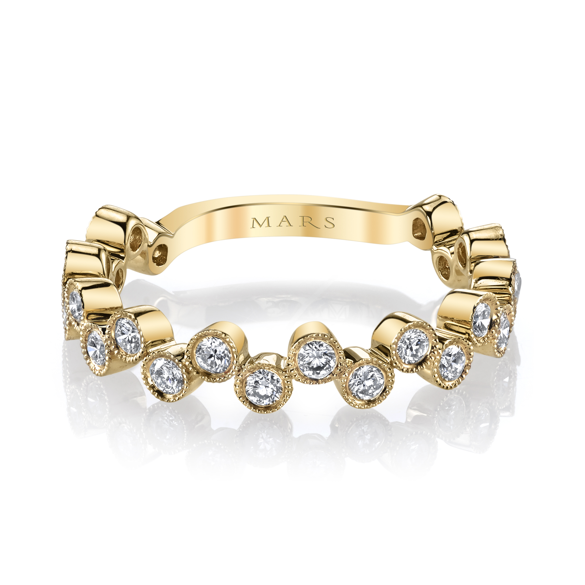 Mars Fine Jewelry Diamond Wedding Band