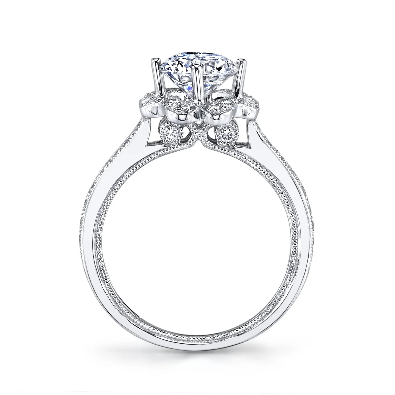 Halo Engagement Ring