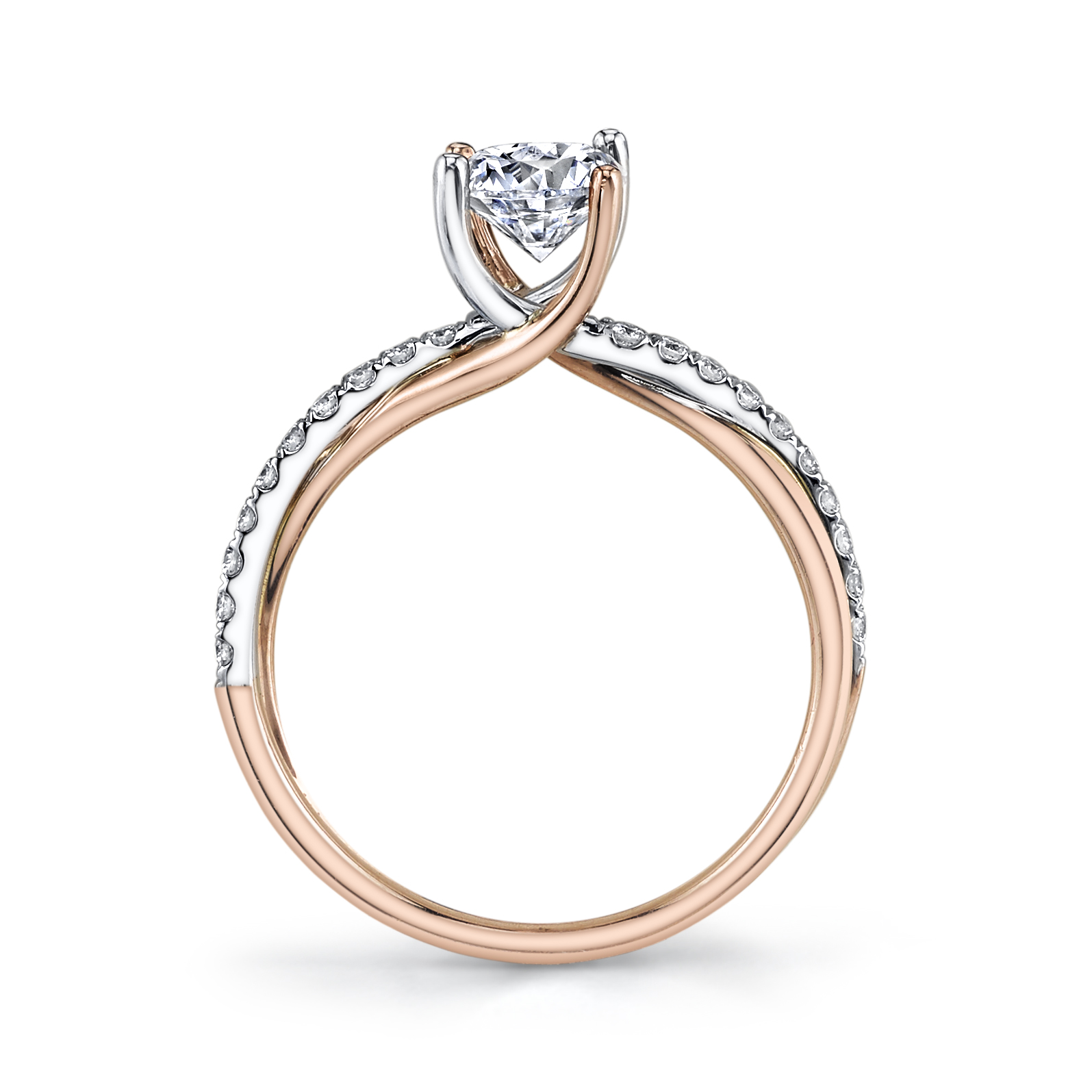 Twist Engagement Ring
