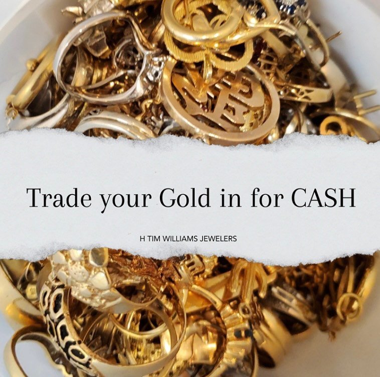 Trade your gold for cash today! 💰💰Visit us for a hassle-free transaction and the best rates in town. 
.
.
.
#HTimWilliams #Smallbusiness #Familyowned #Sandiegojeweler #Custom #Shoplocal #Timeless #Handcrafted #Jewelrylover #Highjewerly #Accessories