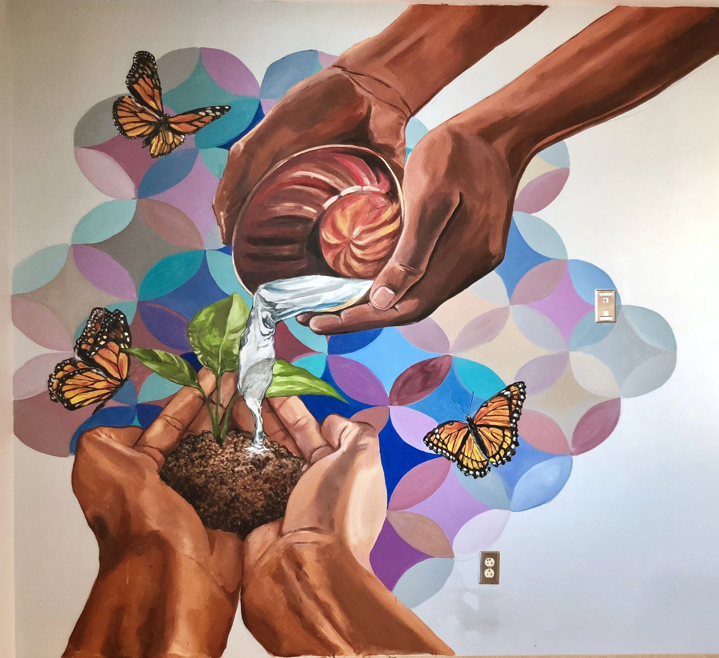 Nuture to Grow Mural 