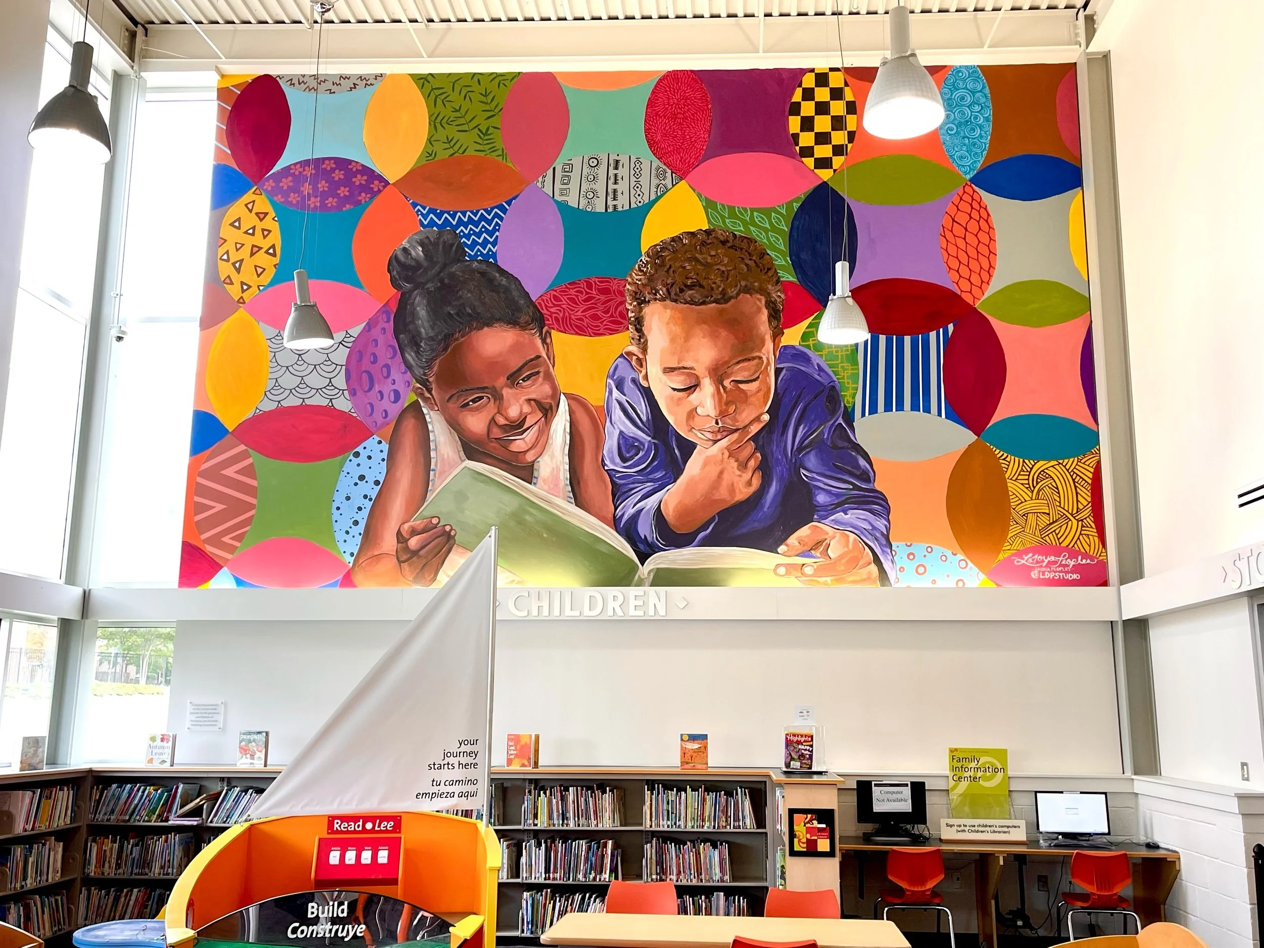 Unlocking Imagination Mural 