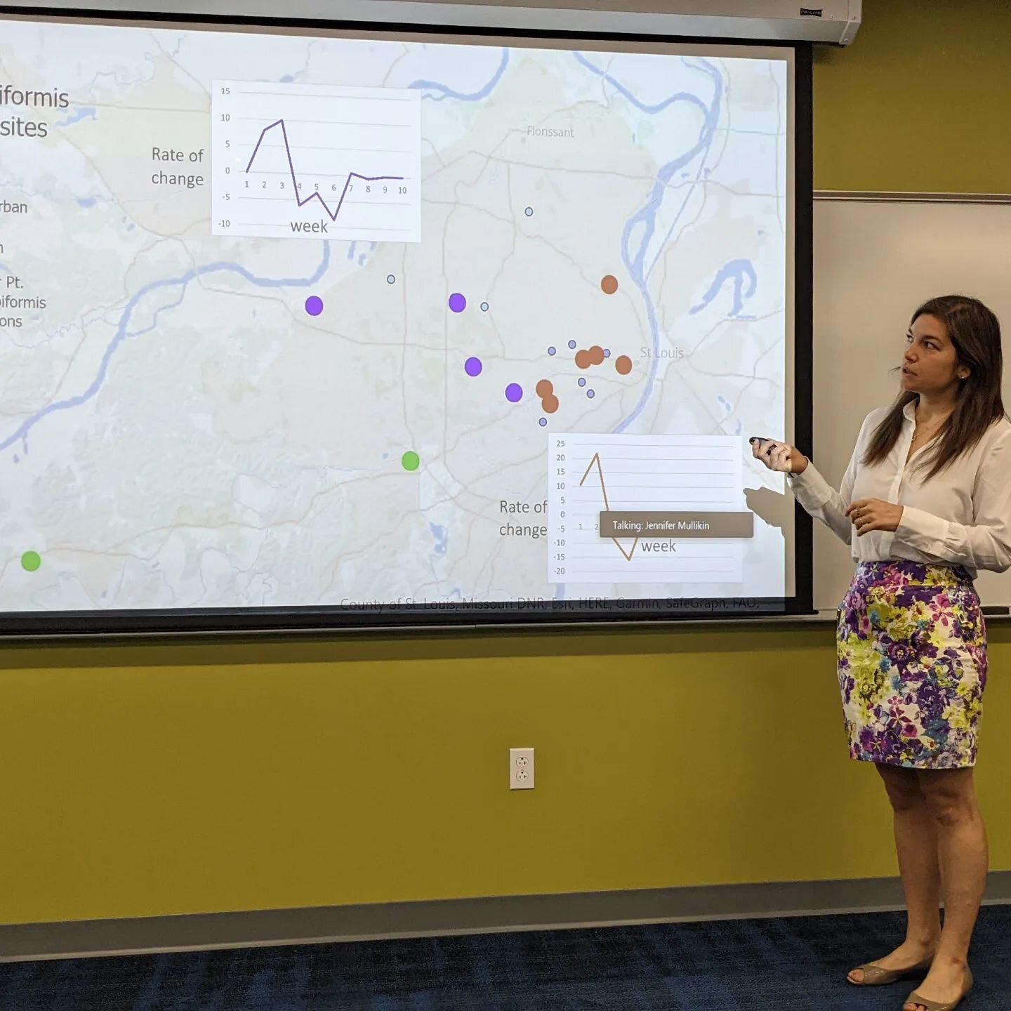 Congrats to Jenny for defending her PhD yesterday! She did a great job telling us all about her research on the hibiscus bee and specialist bees throughout North America. Next she is off to work for the National Great Rivers Research and Education Ce