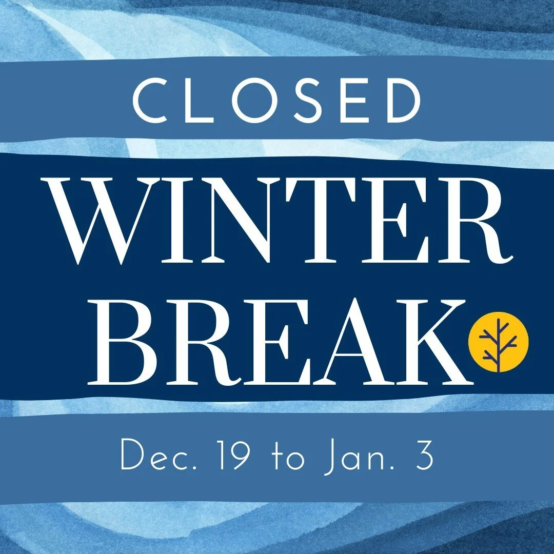 Yellow Wood Academy is closed for winter break beginning Monday, December 19th to Tuesday, January 3rd. Classes resume on Wednesday, January 4th. 

We wish everyone a safe and restful winter break and see you in 2023!