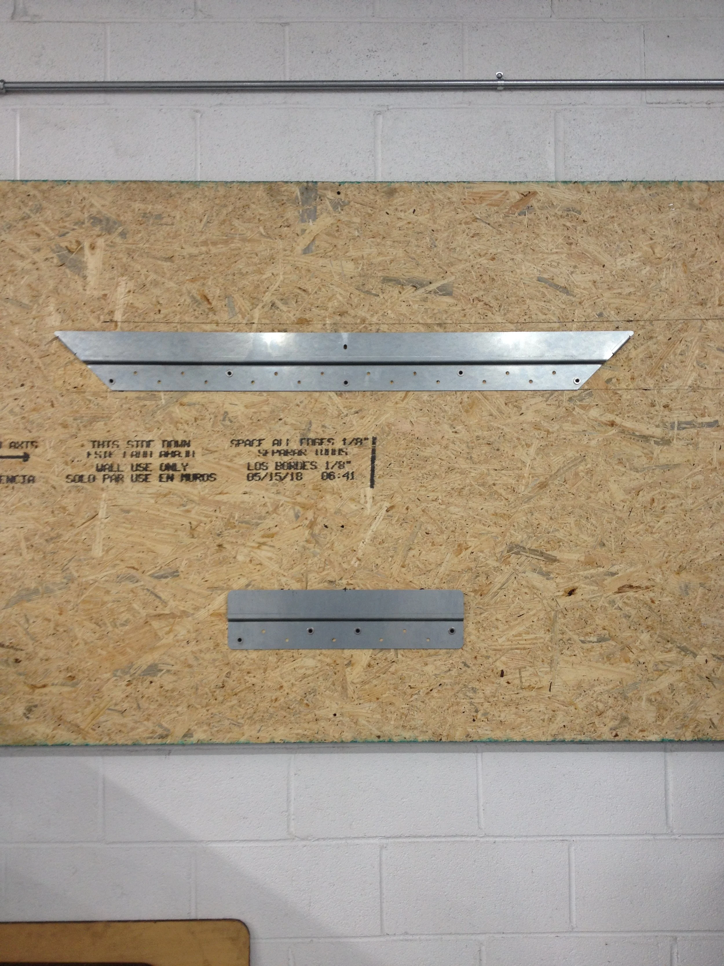Theft Proof Mounting Bracket on Wall.JPG