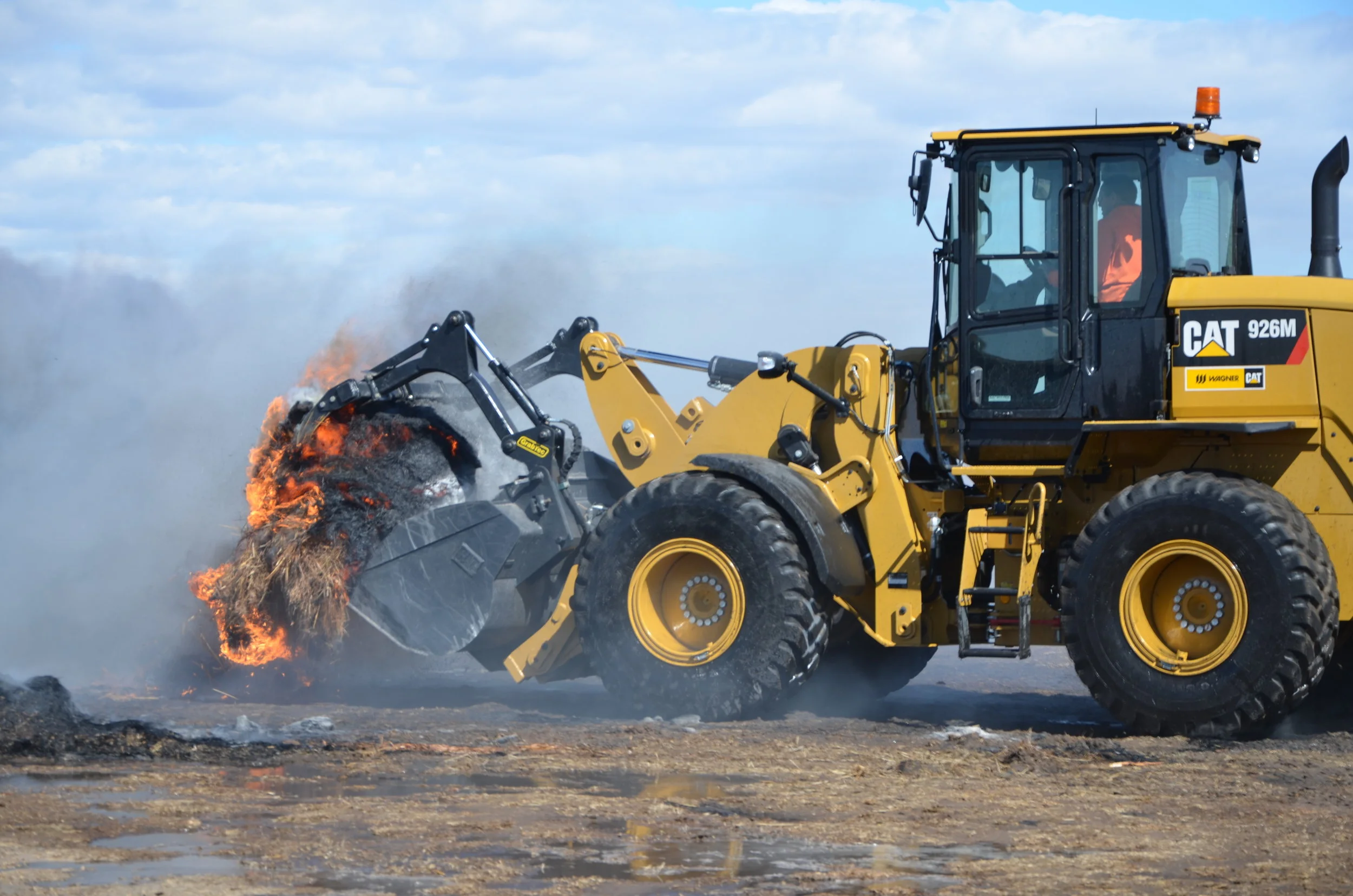Logan Fire Hay Pile 030817.JPG
