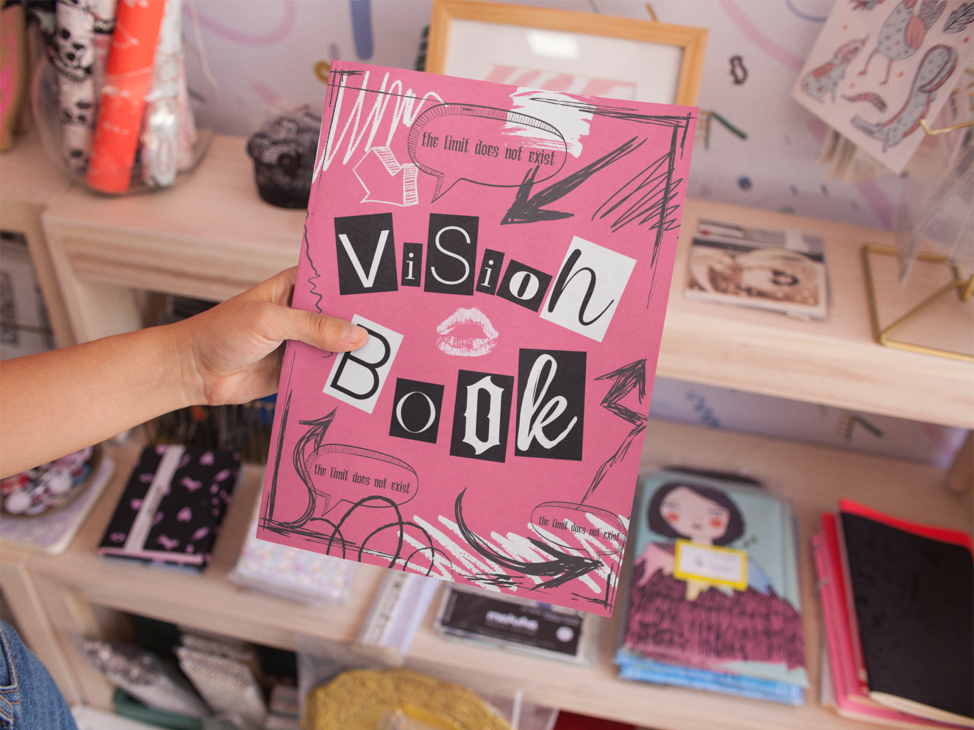 Burn Book, Vision Board Journal — Self Growth Journals