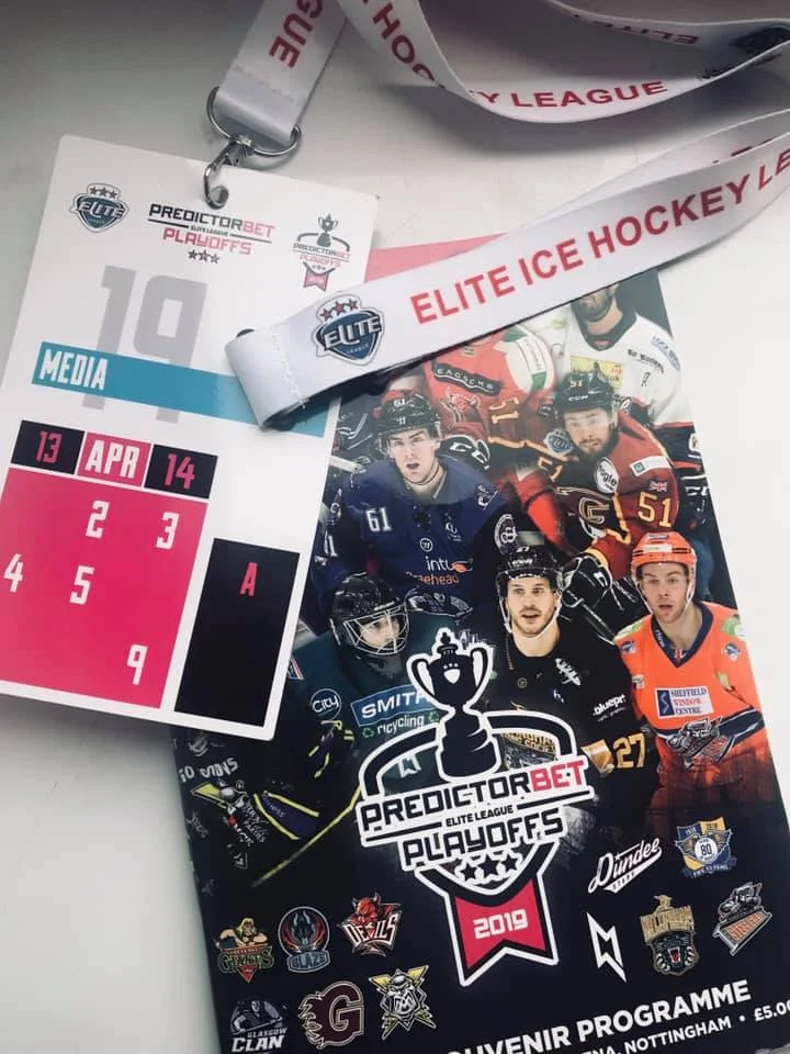 EIHL PLAYOFF FINALS PROGRAMME