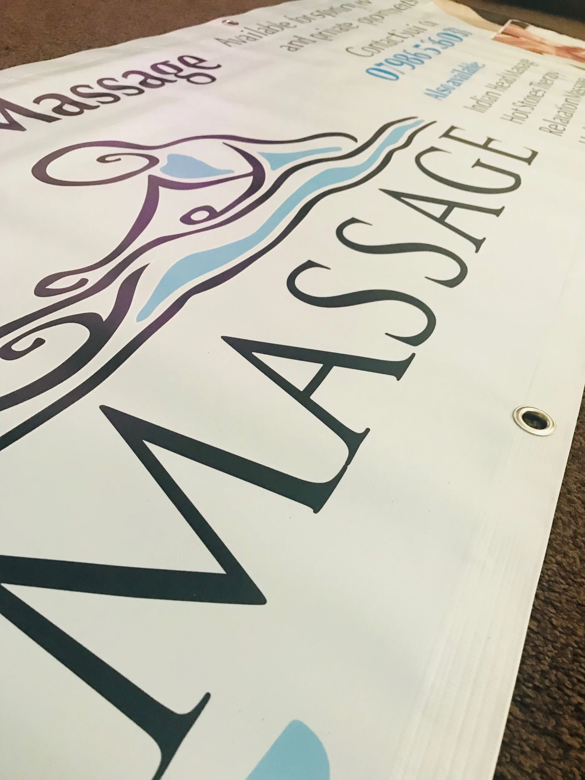 PVC BANNER DESIGN  PRINT - 6FT x 2FT