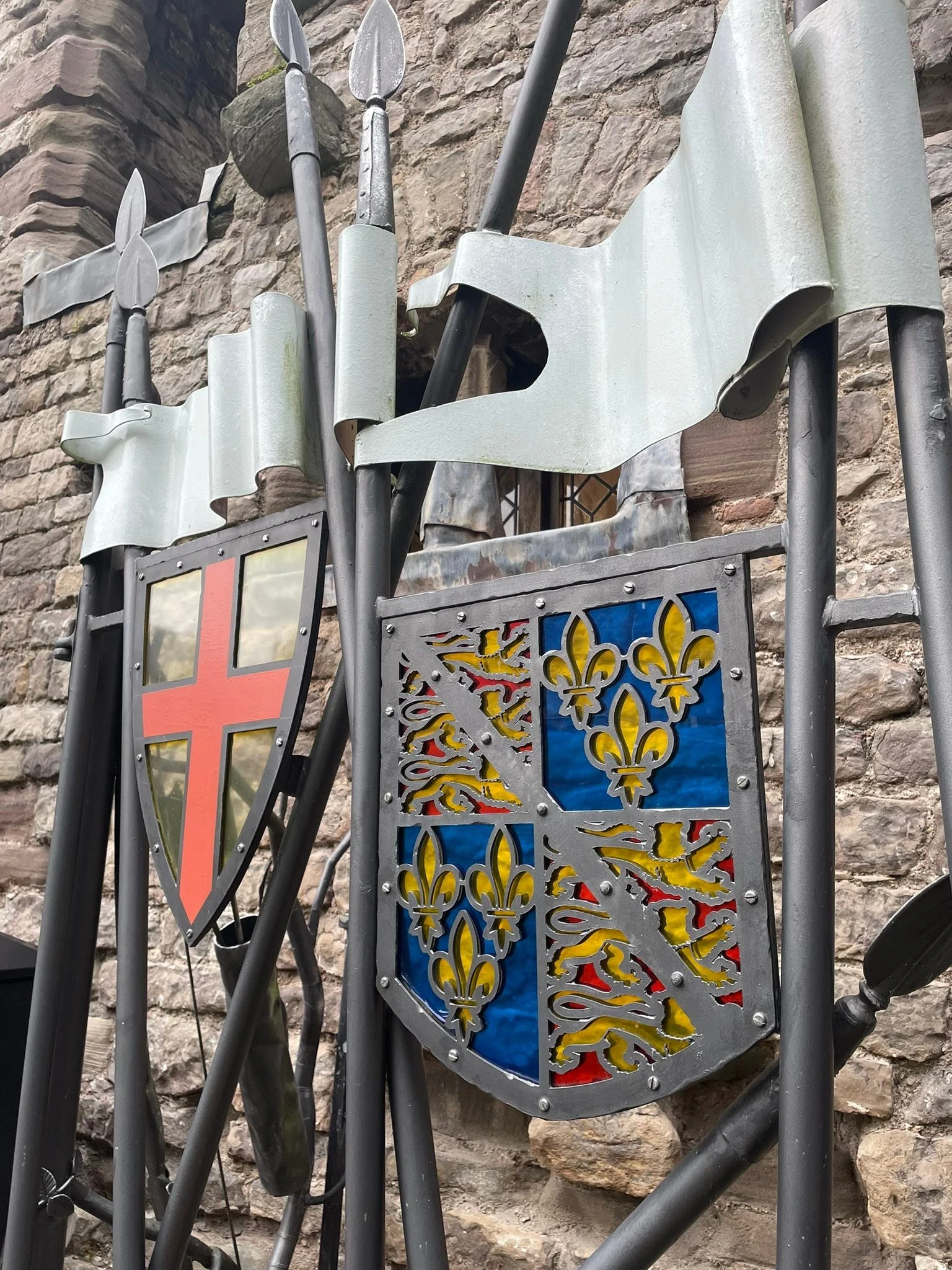 Nice day down at Chepstow, with a look around the castle 😃