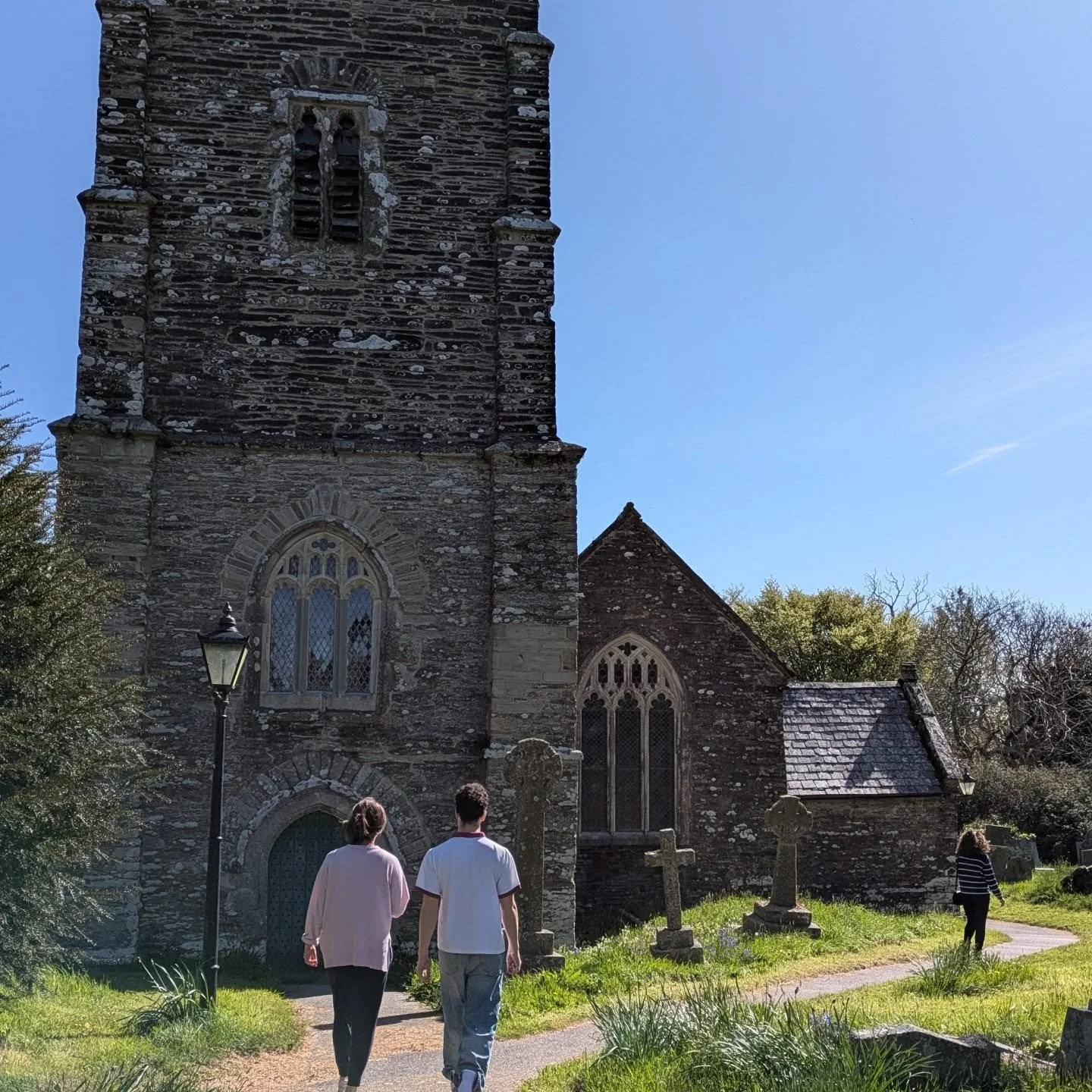 Not a bad commute to church. @st_veep_church