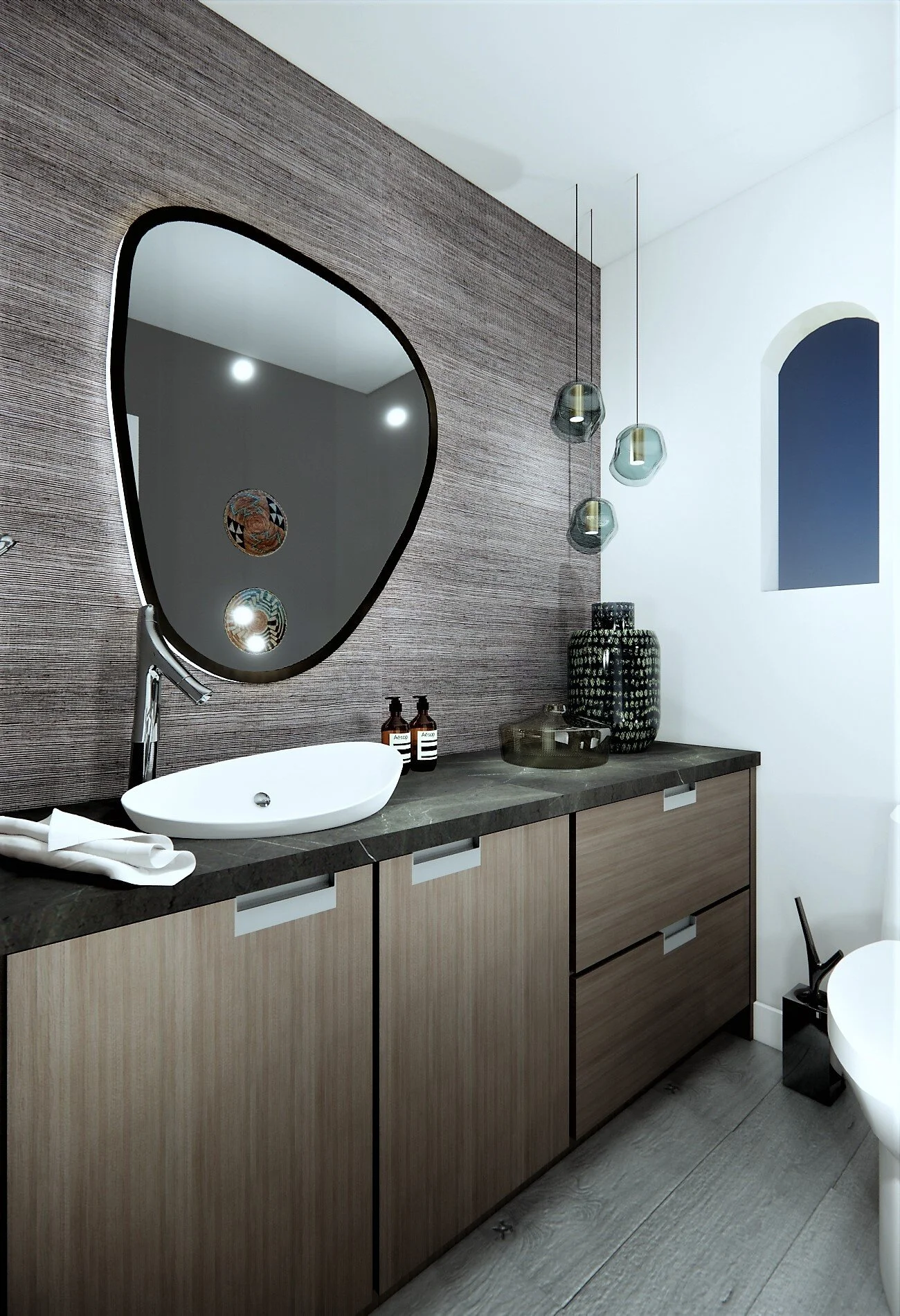 OAK POWDER BATH REMODEL (IN CONSTRUCTION)