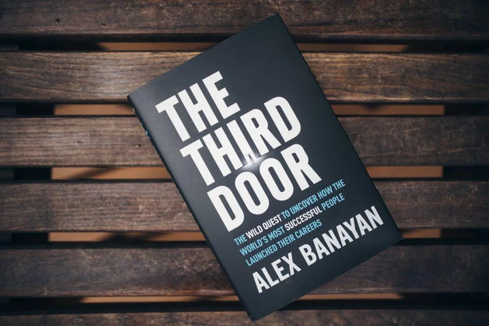 The Third Door by Alex Banayan Book PHOTOGRAPH BY ZACH ALLIA