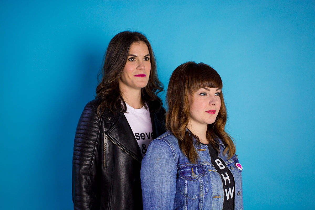 Cristen Conger and Caroline Ervin PHOTO CREDIT: LIZZY JOHNSTON