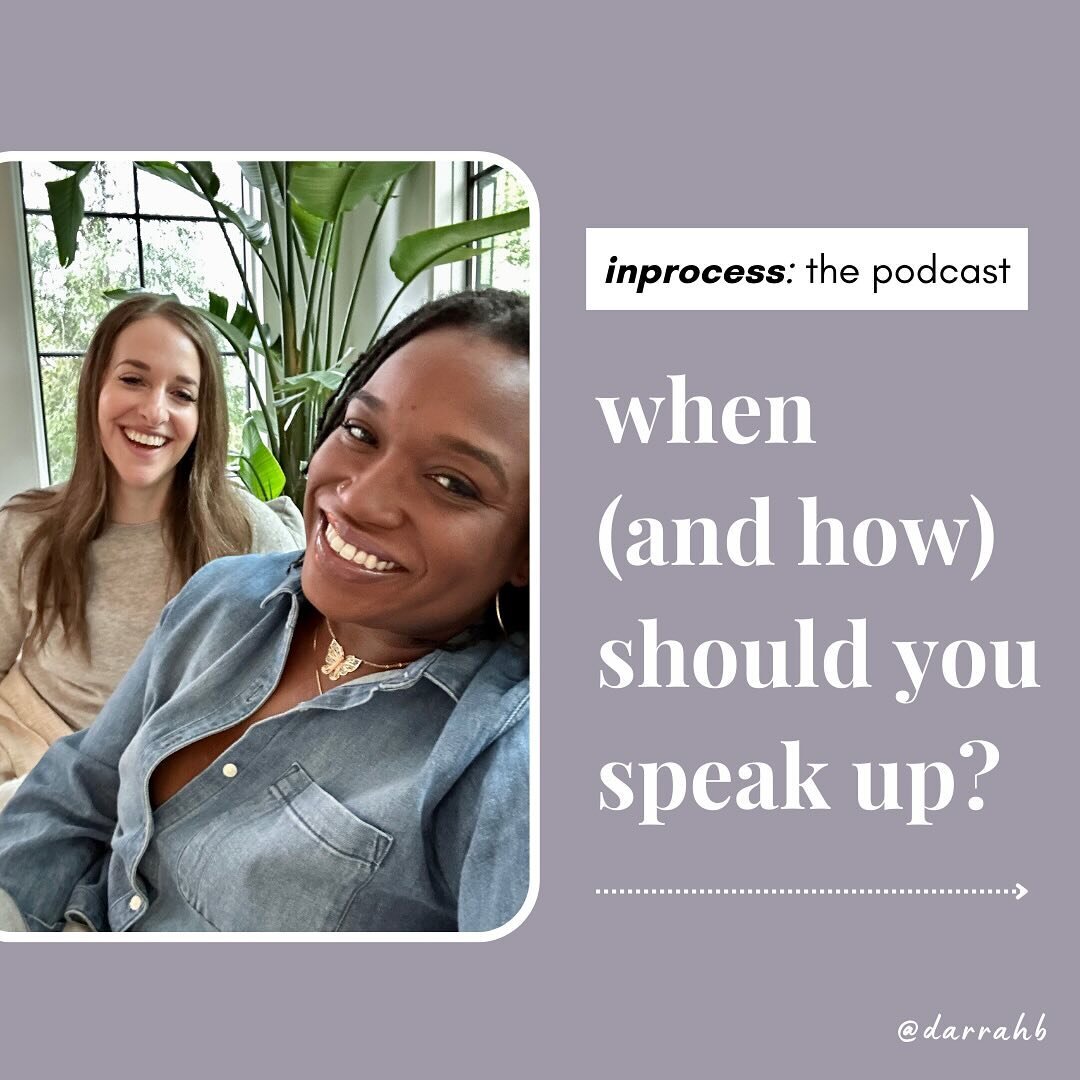 it seems easy to say things like &lsquo;speak your mind&rsquo; and &lsquo;you&rsquo;re entitled to tell your truth&rsquo;. ⁠
⁠
in practice, however, it&rsquo;s much more difficult (and nuanced).⁠
⁠
in this new episode of the podcast, i share about 2 