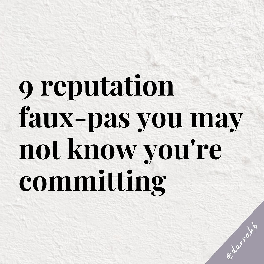 people hold the keys to open the doors you seek you open... and the ones you don&rsquo;t even know exist but could be immensely valuable to you.⁠
⁠
having a reputation that speaks highly for you (whether or not you&rsquo;re in the room) matters.

her