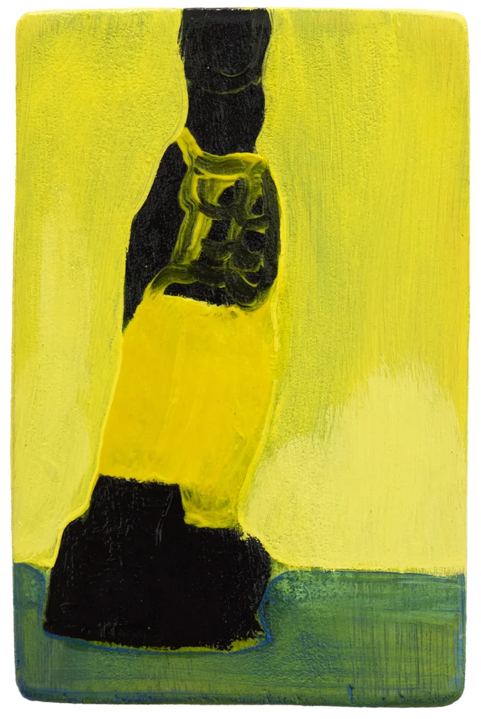 Lighthouse, 2019, oil on board, 13cm x 20cm