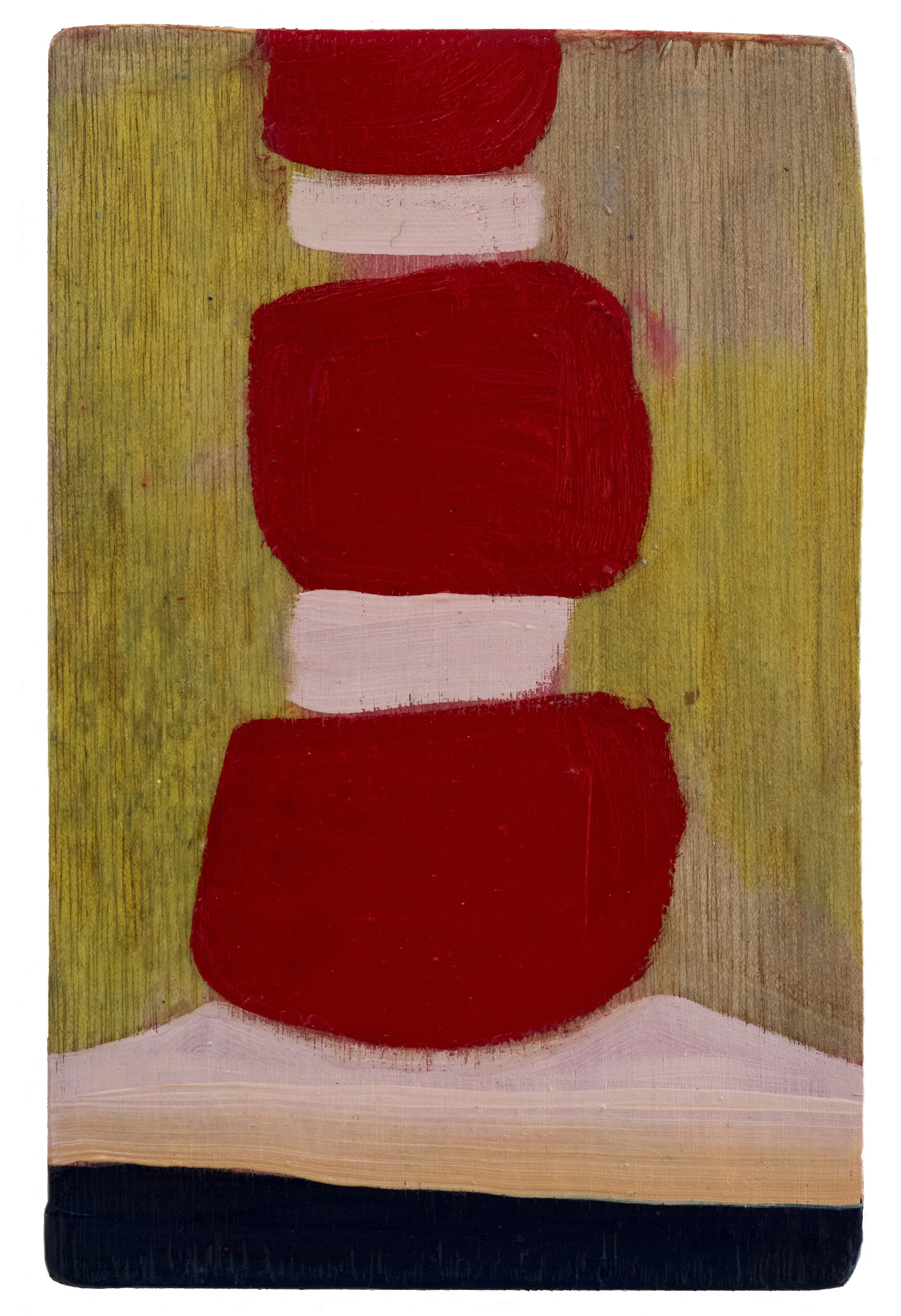 Lighthouse, 2019, oil on board, 13cm x 20cm