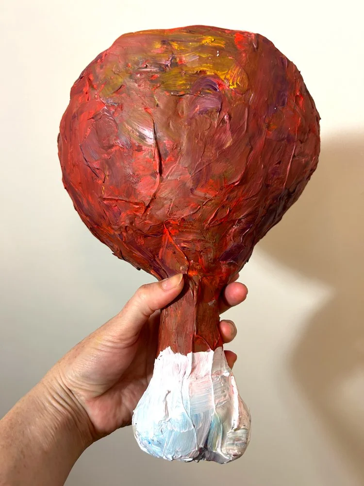HamSteak3_acrylic,-gouache-on-epoxy-clay.jpg