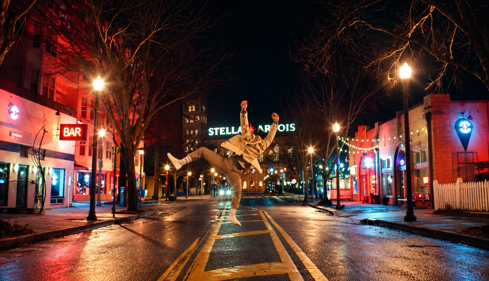Neon Night Leap on Downtown Street.png