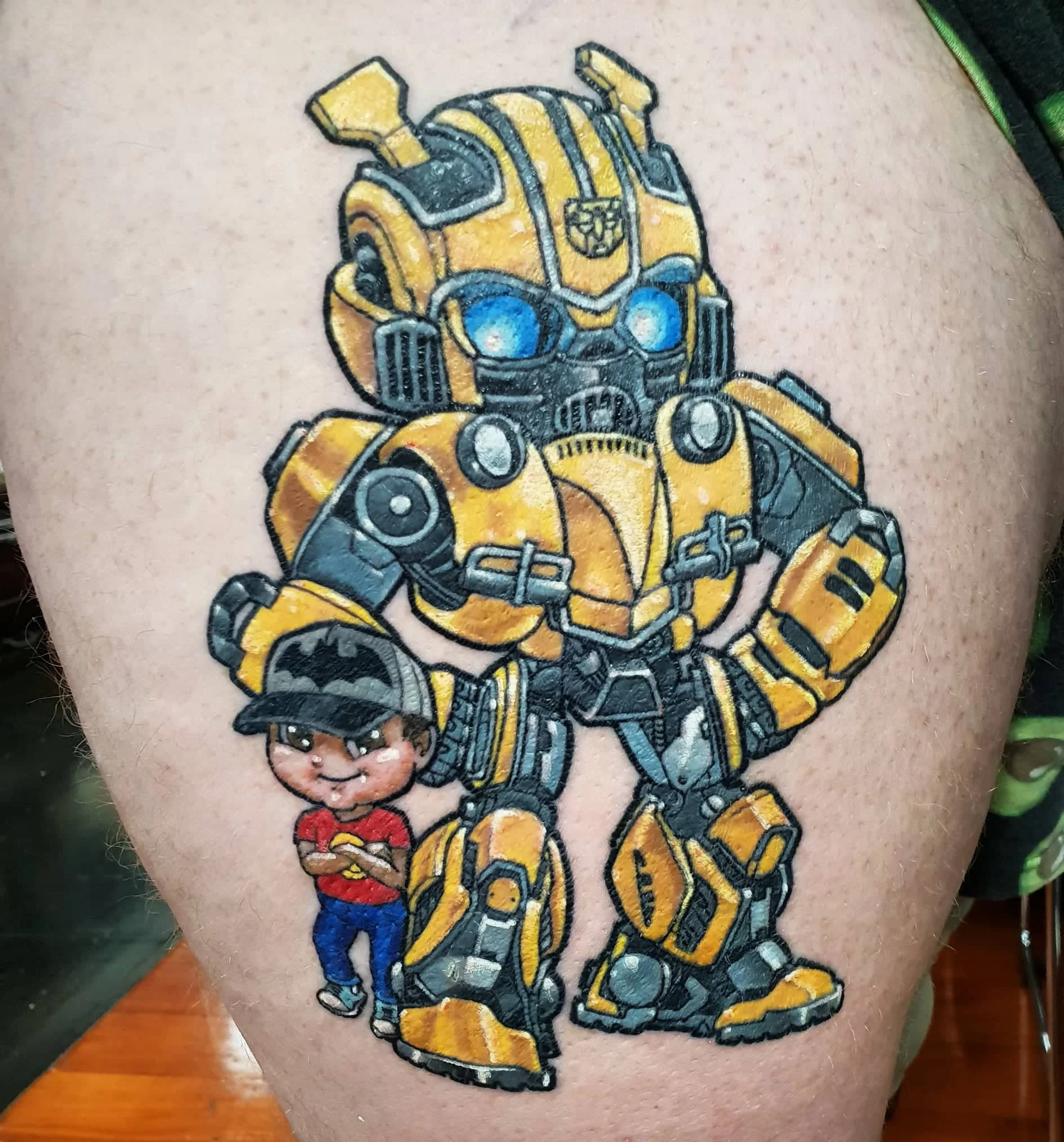 Details more than 62 bumblebee transformer tattoo in.eteachers