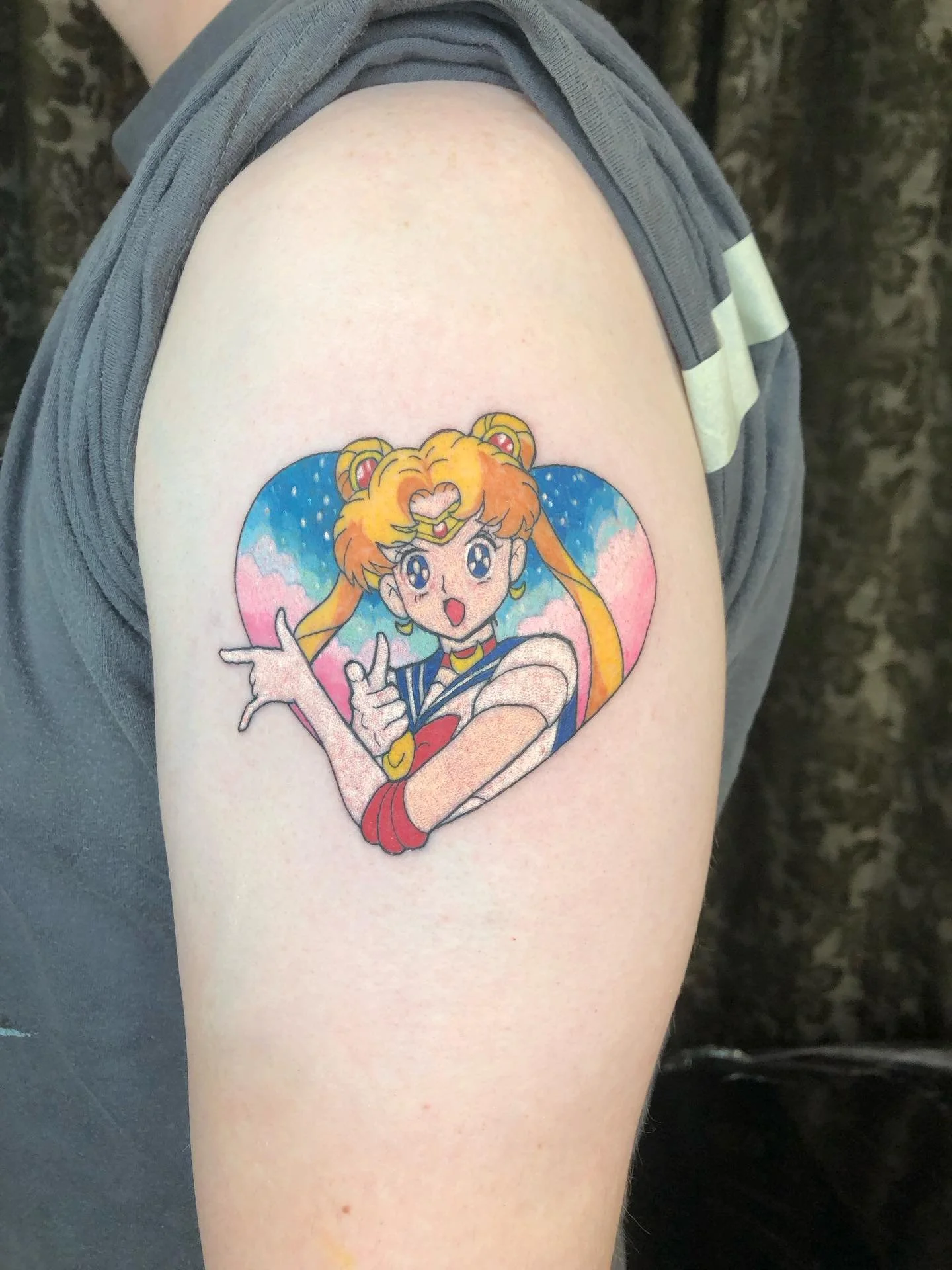 Usagi flash! Thank you Hugh for choosing this design 🌸🌙

Studio: @drmorsetattoo 

#animetattoo #wellingtontattoo #sailormoon #sailormoontattoo